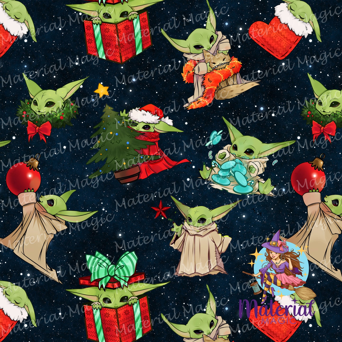 R82 Space Baby Xmas Navy PREORDER