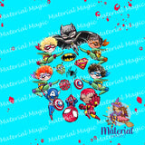 Super Boys Squad Aqua Panel