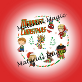 Superhero Xmas Red Panel