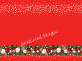 Tinsel Border Red