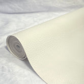 Litchi Textured Vinyl 1. White