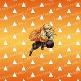 Demon Zenitsu Haori Panel