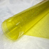 Glitter PVC Vinyl 3# Yellow