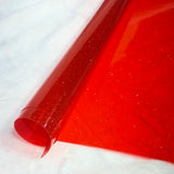 Glitter PVC Vinyl 14# Red