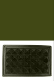 Sewable Rubber Foot Pad Olive Green
