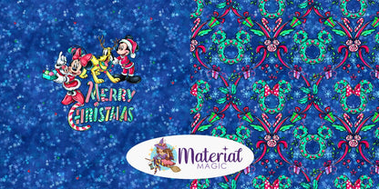 R82 AMU Merry Christmas Coord 2 CHILD PANEL BLANKET