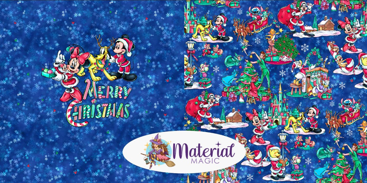 R82 AMU Merry Christmas Main 2 CHILD PANEL BLANKET