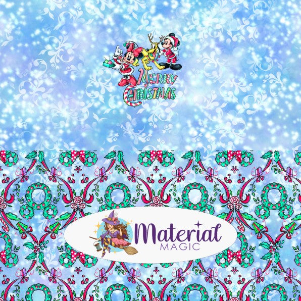 R82 AMU Merry Christmas Coord 2 Nappy/Undie Panel PREORDER