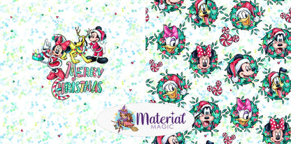 R82 AMU Merry Christmas Coord 1 CHILD PANEL BLANKET