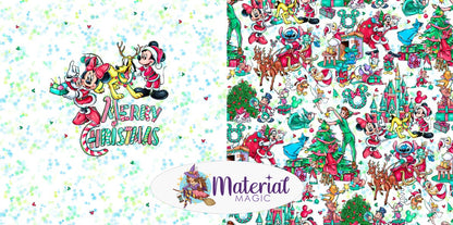 R82 AMU Merry Christmas Main 1 CHILD PANEL BLANKET