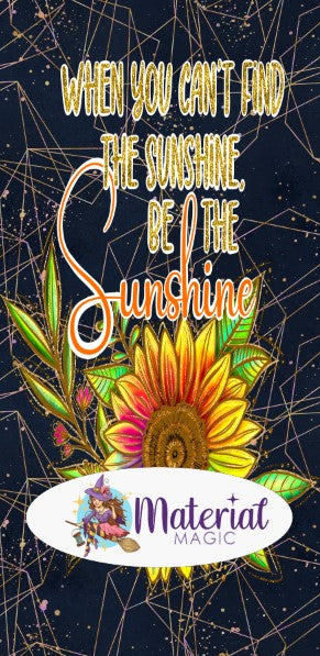 Sunflowers Bright 'Be The Sunshine' Blanket Topper PREORDER