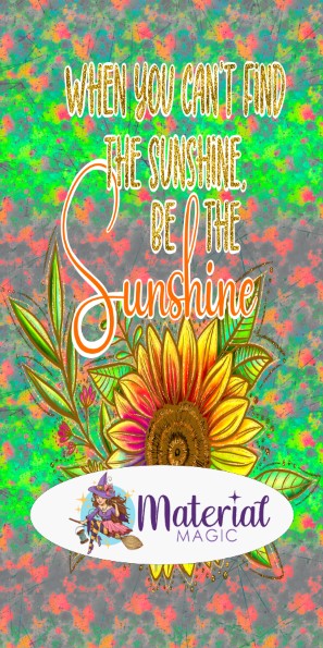 Sunflowers Bright 'Be The Sunshine' Blanket Topper PREORDER