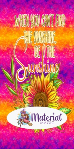 Sunflowers Bright 'Be The Sunshine' Blanket Topper PREORDER