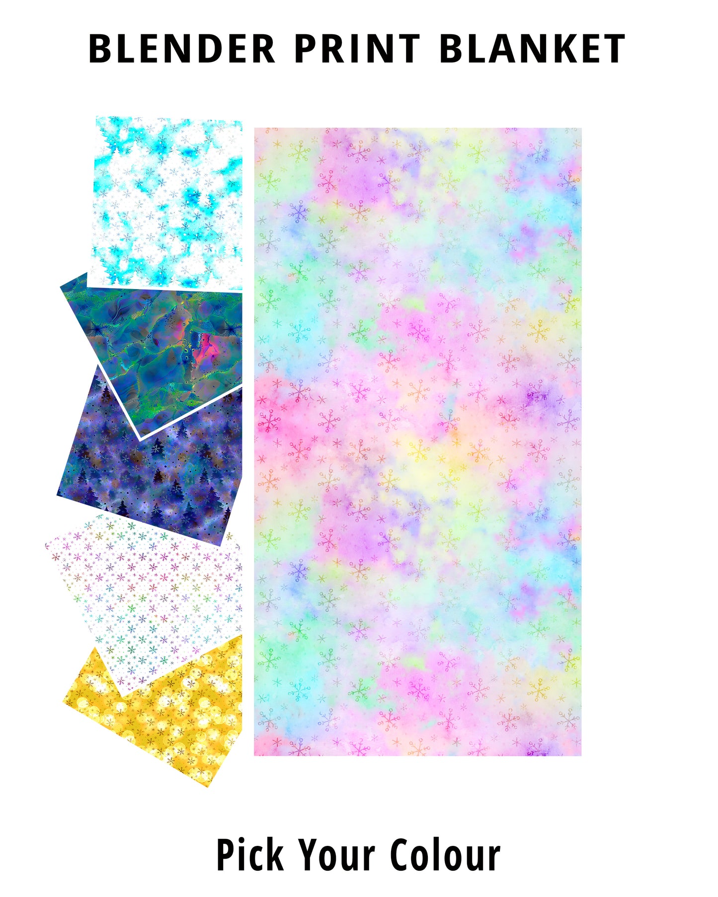 R82 Fab 5 Festive Blender Blanket PREORDER