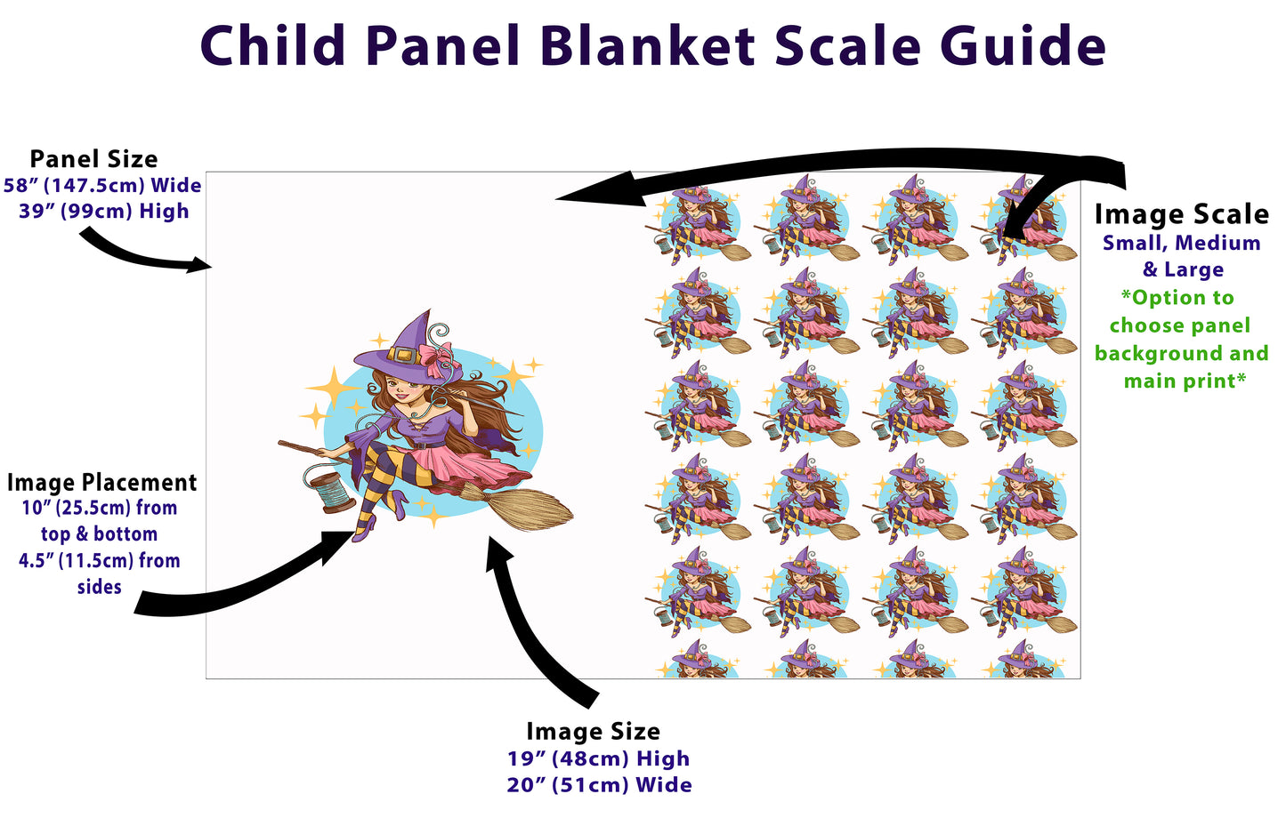 R82 AMU Tree Of Lights Coord 1 CHILD PANEL BLANKET