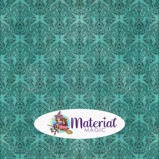 Damask Series 1 Ariel Main Teal