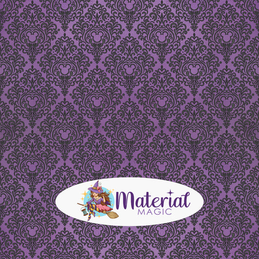 Damask Series 1 Mickey Main Purple