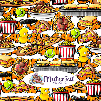 R81 G@rfield Food Coord Child Panel Blankets PREORDER