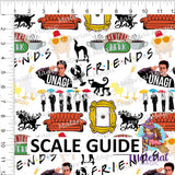 Friends White Design VINYL