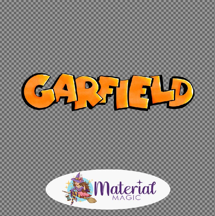 R81 G@rfield Garfield Name DTF PREORDER