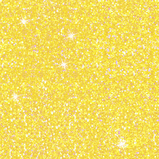 Glitter Yellow VINYL