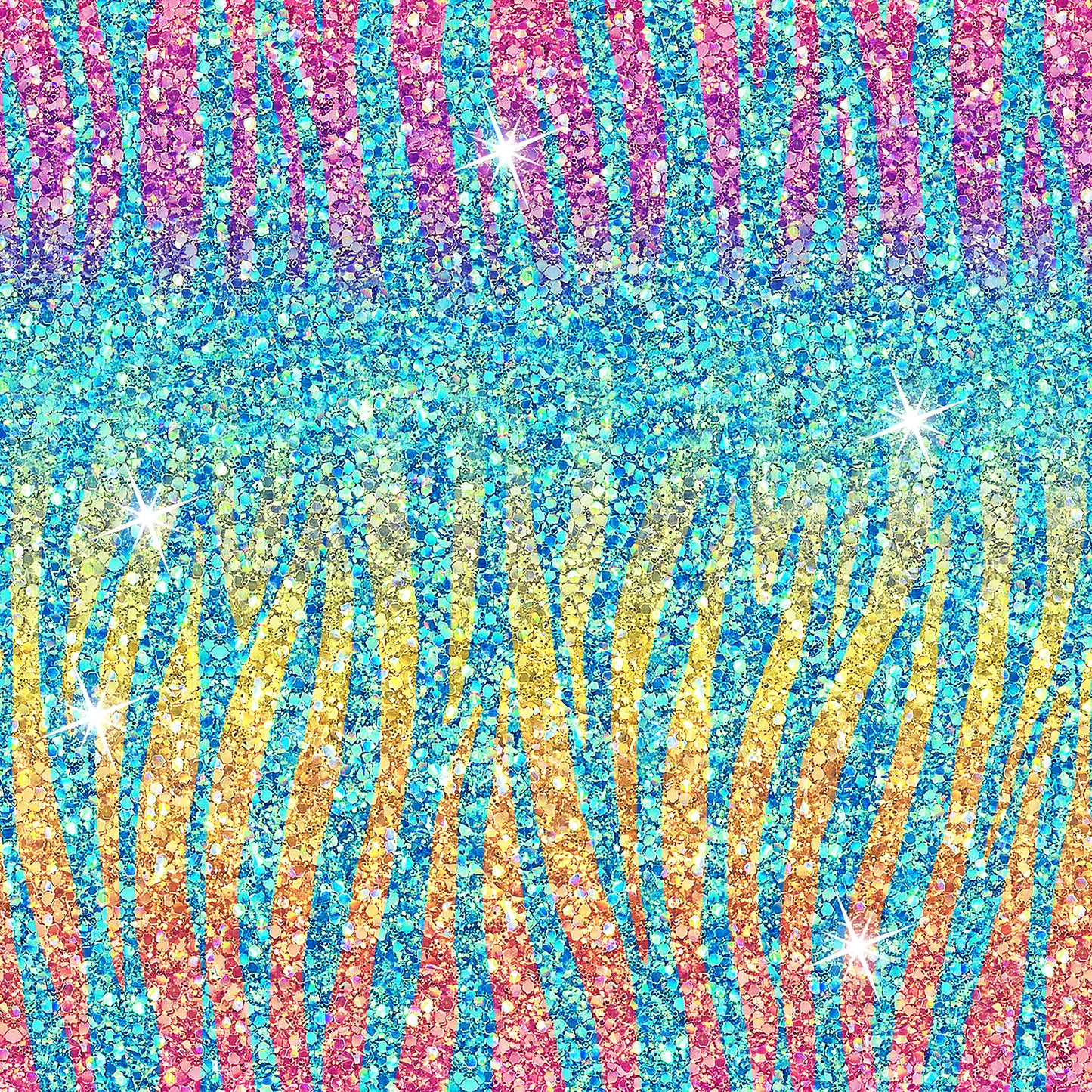 Glitter Zebra Rainbow Light PREORDER