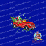 Grinch Car Blue Panel