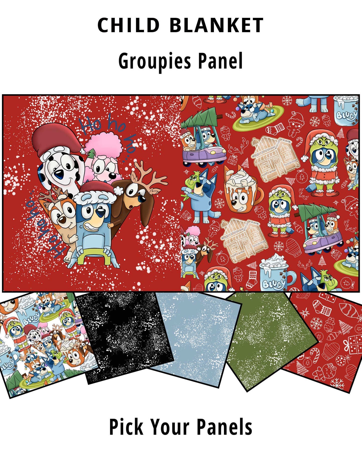 R82 WIB Groupies CHILD PANEL BLANKET PREORDER