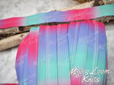 Bubblegum Rainbow Zipper Tape