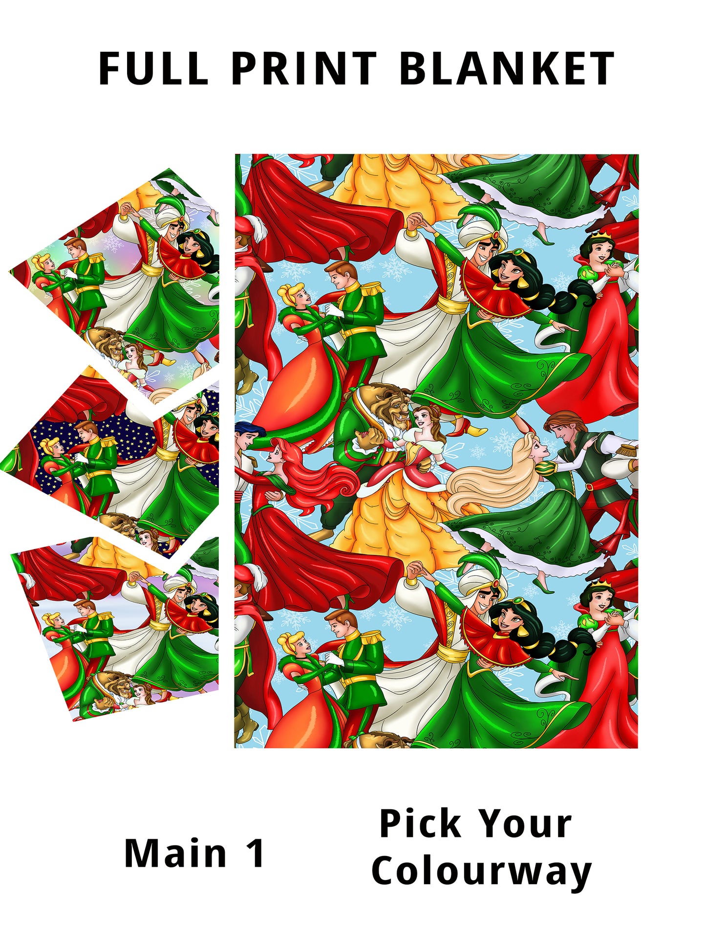 R82 Christmas Couples Main 1 Blanket PREORDER