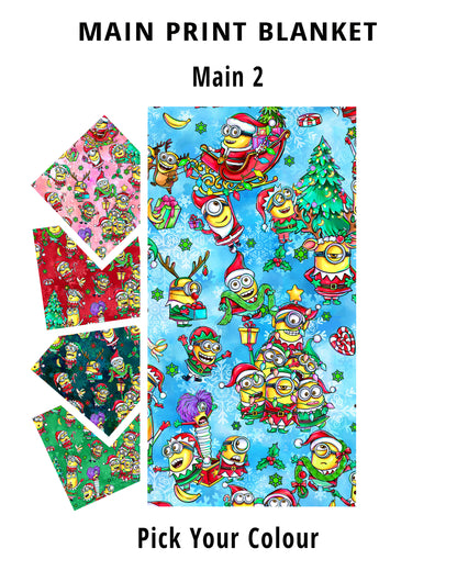 R82 Banana Xmas Main 2 Blanket PREORDER