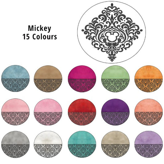 R81 Damask Series 1 Mickey Nappy/Undie Panel PREORDER