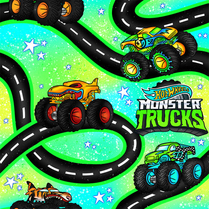 R81 Monster Trucks Collection CHILD PANEL BLANKET