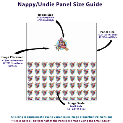 Sunflowers Bright 'You Are My' Nappy/Undie Panel PREORDER