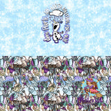 Olaf Blue Nappy/Undie Panel