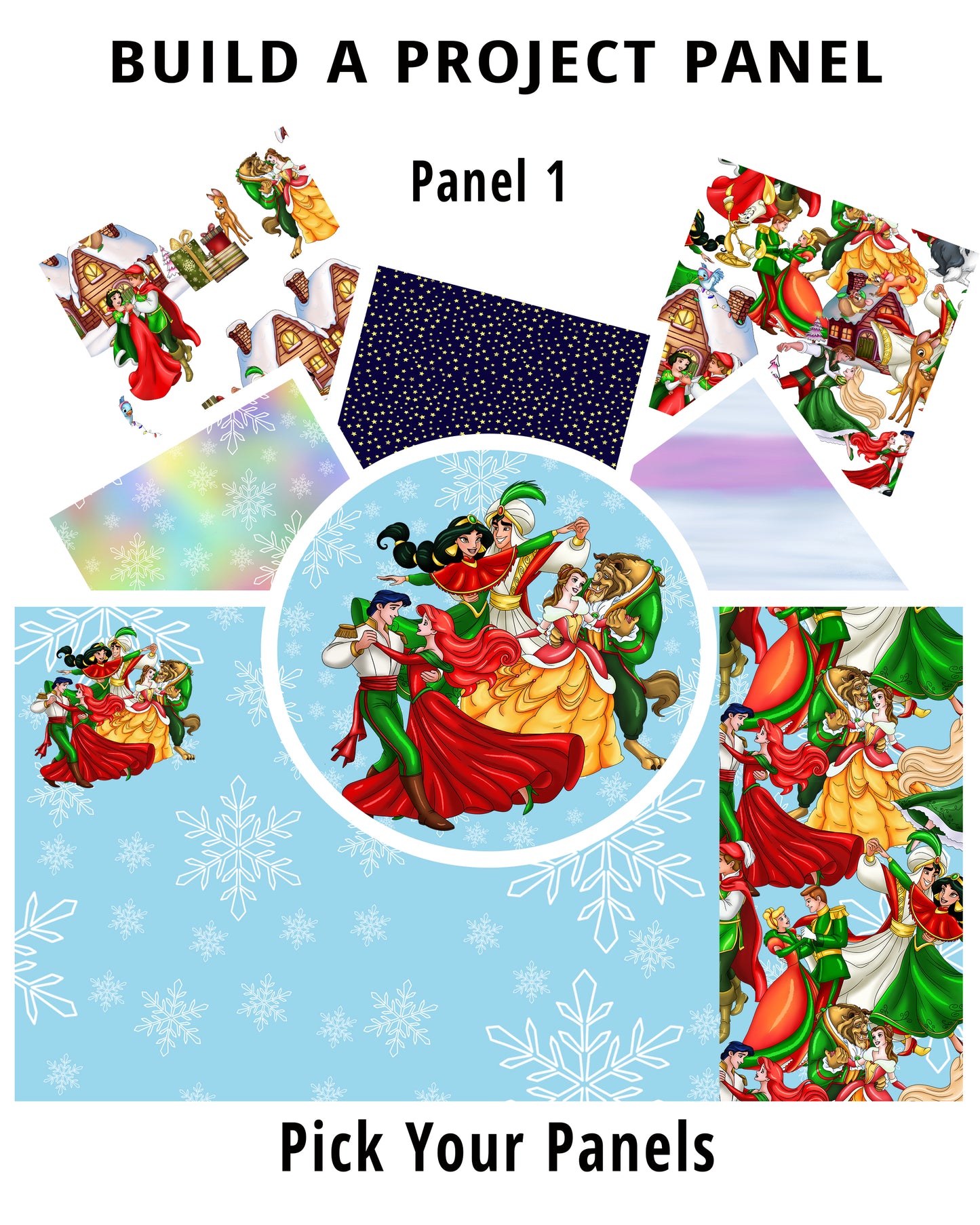 R82 Christmas Couples Panel 1 Quarter Main Project Panel PREORDER