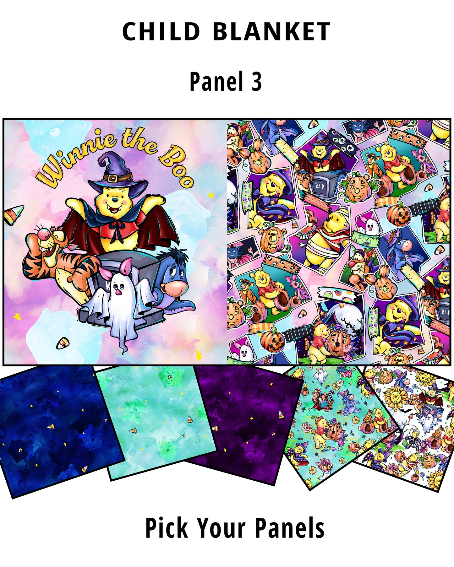 R82 WTB Panel 3 CHILD PANEL BLANKET PREORDER