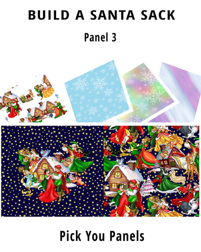 R82 Christmas Couples Panel 3 SANTA SACK PREORDER