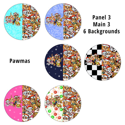 R82 Pawmas Panel 3 Main 3 Santa Sack PREORDER