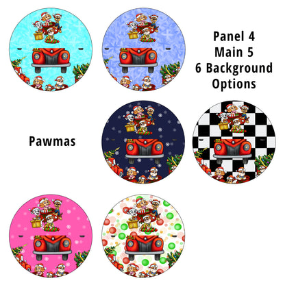 R82 Pawmas Panel 4 Main 5 Nappy/Undie Panel PREORDER