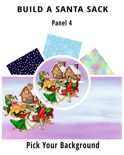 R82 Christmas Couples Panel 4 Blender SANTA SACK PREORDER