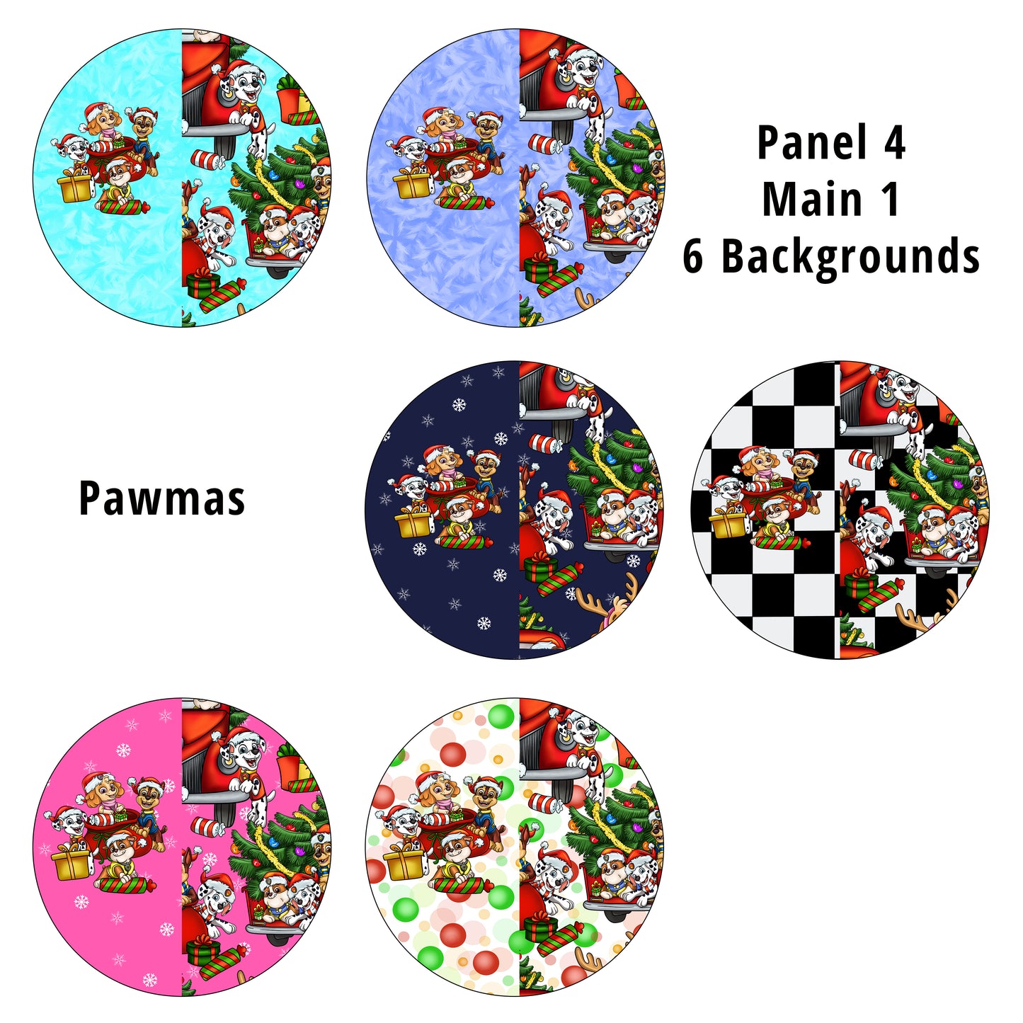 R82 Pawmas Panel 4 Main 1 Santa Sack PREORDER