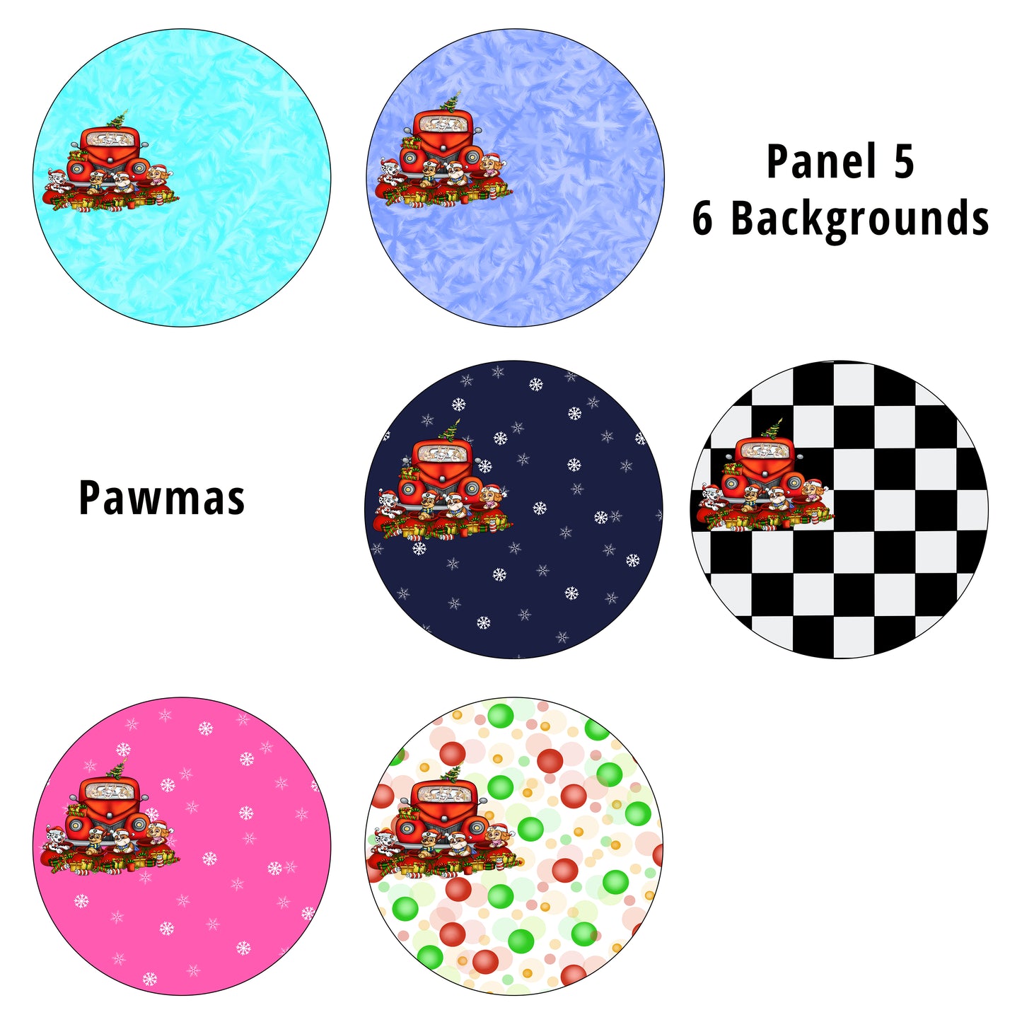 R82 Pawmas Panel 5 Blender Santa Sack PREORDER