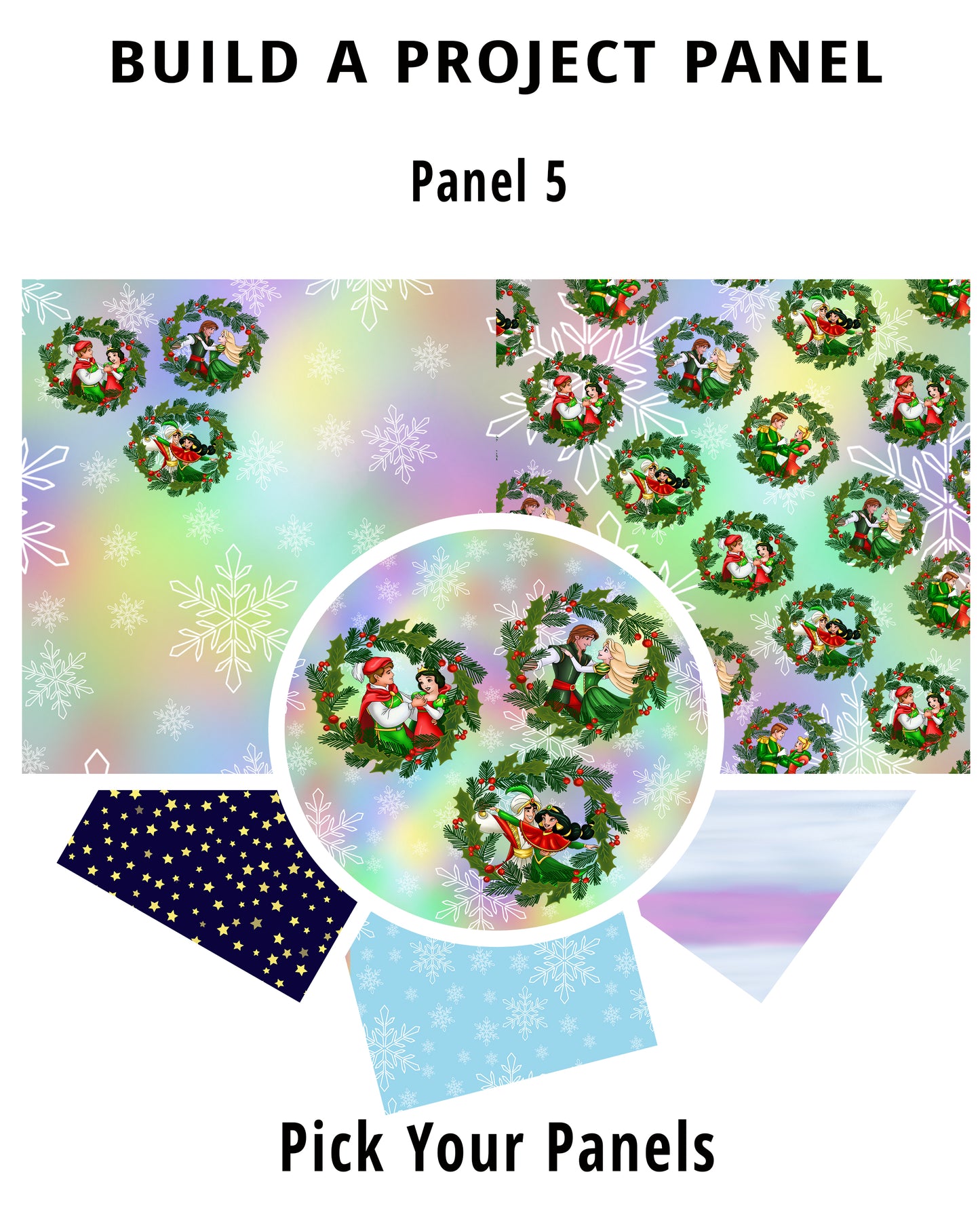 R82 Christmas Couples Panel 5 Half Main Project Panel PREORDER