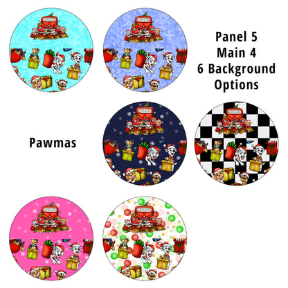 R82 Pawmas Panel 5 Main 4 Nappy/Undie Panel PREORDER