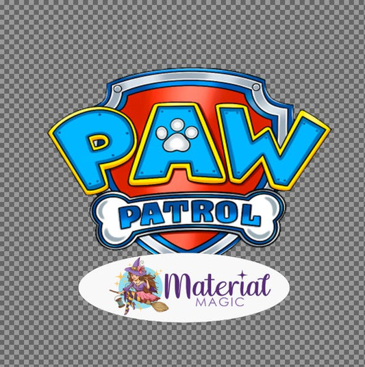 R81 Dino Paw Patrol Symbol DTF PREORDER