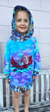 Peacock Clouds Panel