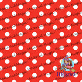 Polka Dot Red