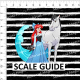 Pony Ariel Grunge Lines Panel