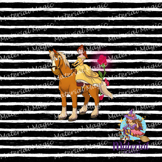 Pony Panel Belle Grunge Lines